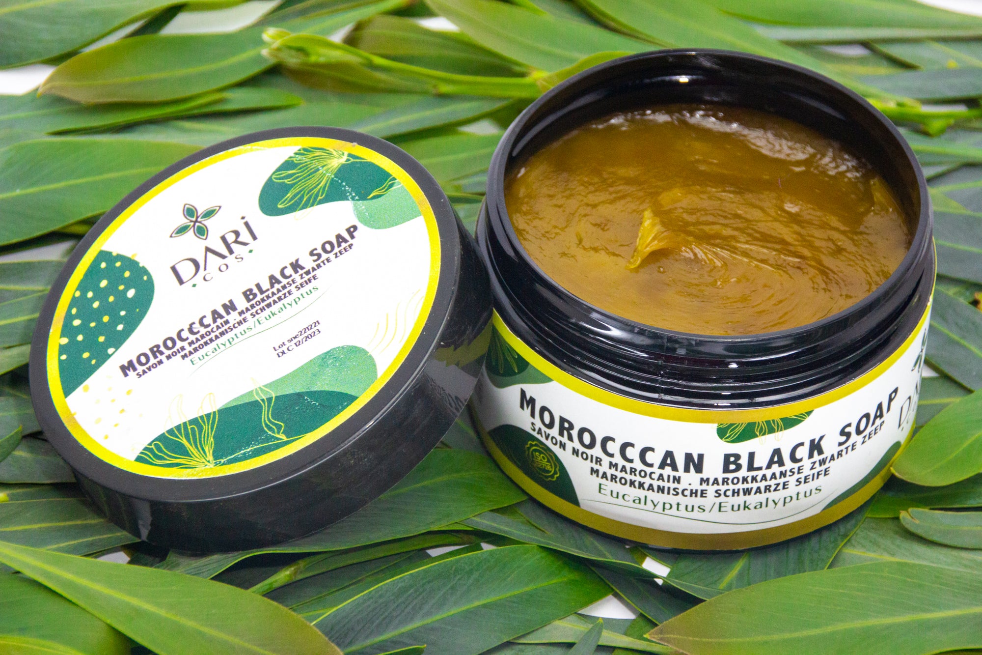 Moroccan Black Soap with Eucalyptus