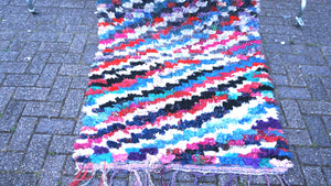 COLORFUL MIXED PATTERN BOUCHERWITE RUG