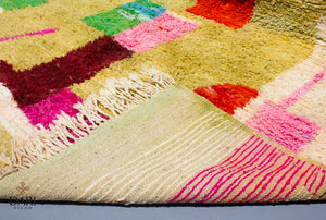 COLORFUL & PLAYFUL PATTERN WOOL RUG