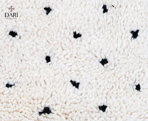 Boujaad Wool with black dots