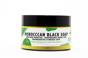 Moroccan Black Soap with Herbs