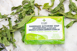 Glycerin artisanal soap with organic Argan oil and Verbena